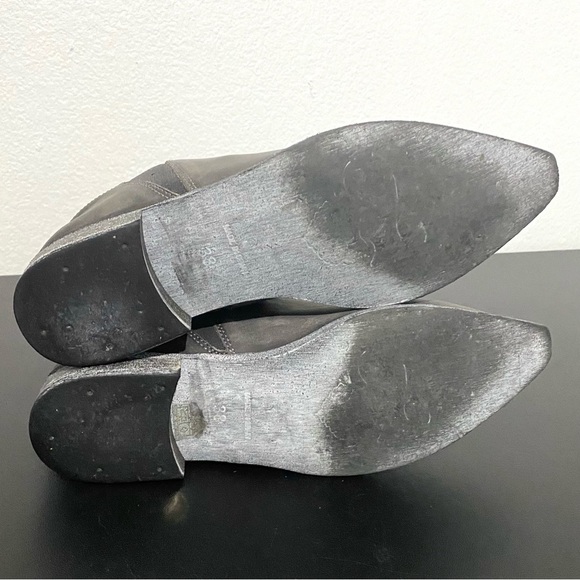 Free People Brixton Western Shoe Boots Ankle Boots Vintage Washed Black - Picture 7 of 16